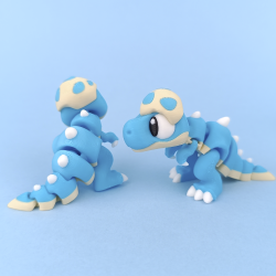 Baby T-rex � Fleksibel Dinofigur (ca. 9 cm)