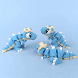 Baby T-rex � Fleksibel Dinofigur (ca. 9 cm)