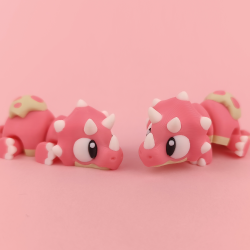 Flexi Baby Triceratops � S�d &amp; Bev�gelig Dinofigur