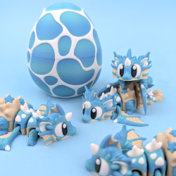 Flexi Sea Shell Mini Dragon � s�d havdrage figur