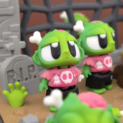 Zombie Graveyard Play Set � Mini milj� til figurer